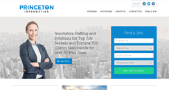 Desktop Screenshot of princetoninformation.com